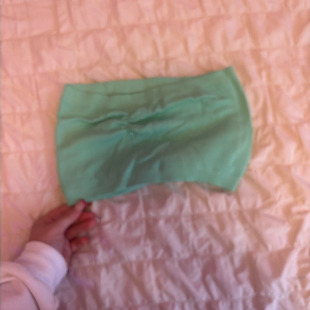 Mint Green Women's Tube Top